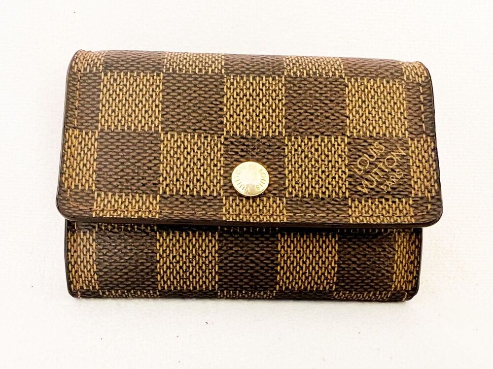 Louis Vuitton Porte Monnaie Plat Coin Damier Ebene - date code# MI0077